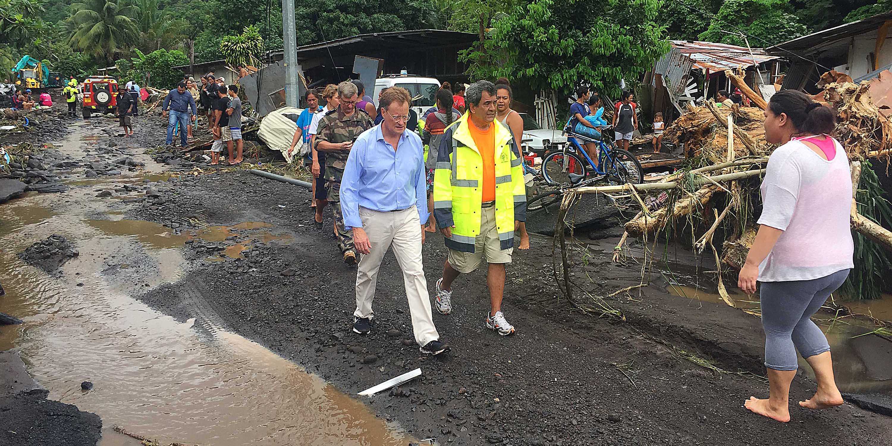 Tahiti flooding Thousands left without power after heavy rain shuts