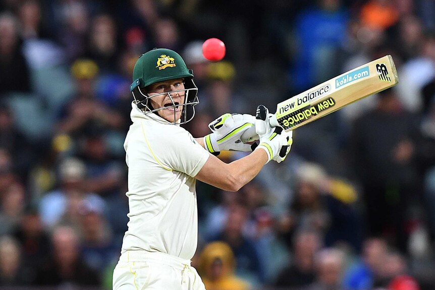 Steve Smith has become a target of England players in the second Ashes Test.