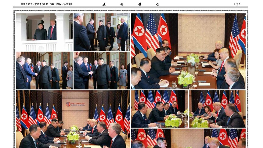 A full page of photos from the summit.