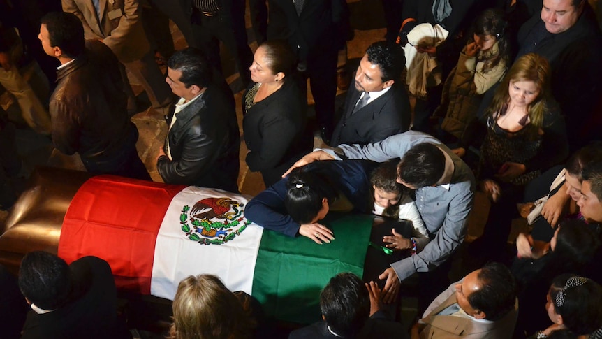 Family members mourn murdered Mexican congressman