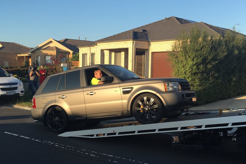A 4WD is seized from a Lyndhurst property