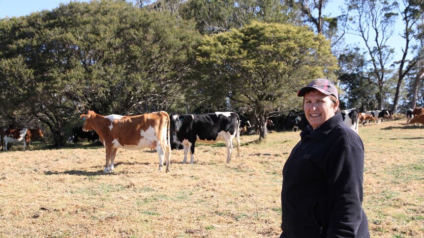 Dorrigo Dairy farmer Julie Moore