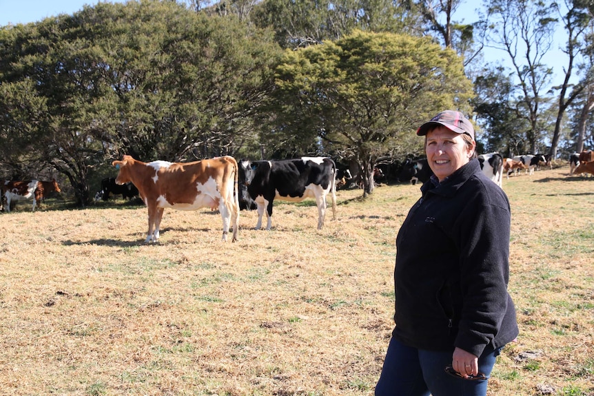 Dorrigo Dairy farmer Julie Moore