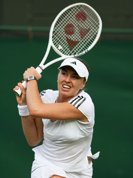 Martina Hingis made a return from retirement in 2006 to add three titles to her glittering resume.