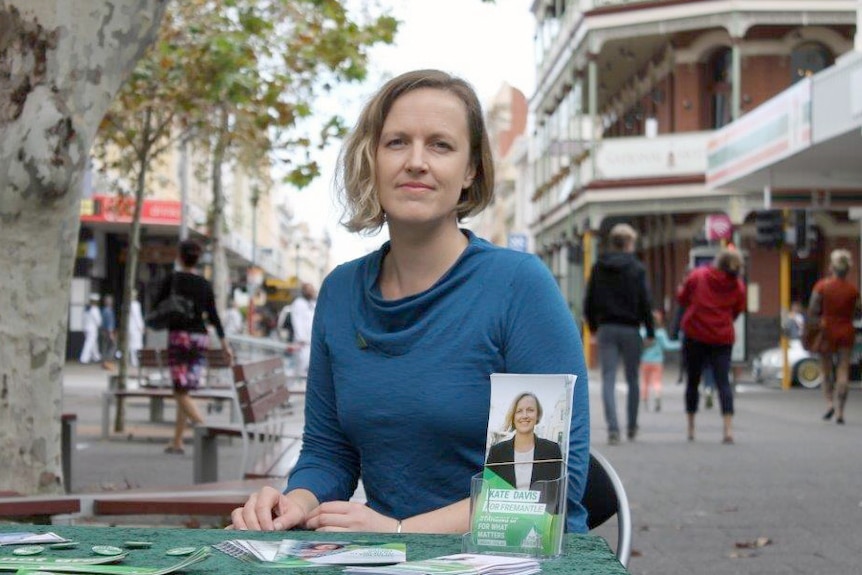 Greens candidate Kate Davis