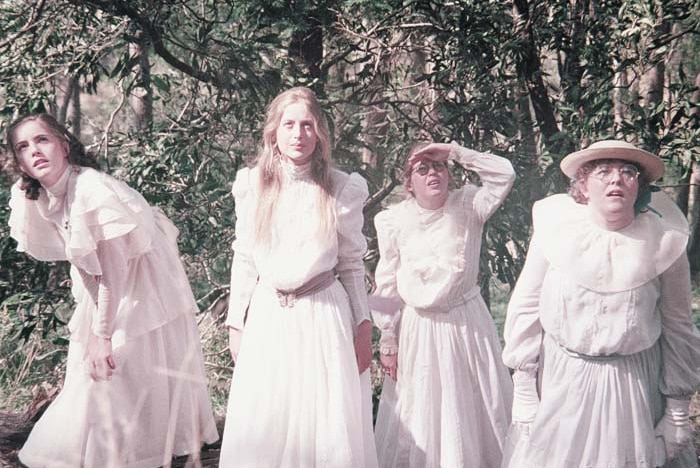 A scene from 1975 film Picnic at Hanging Rock.