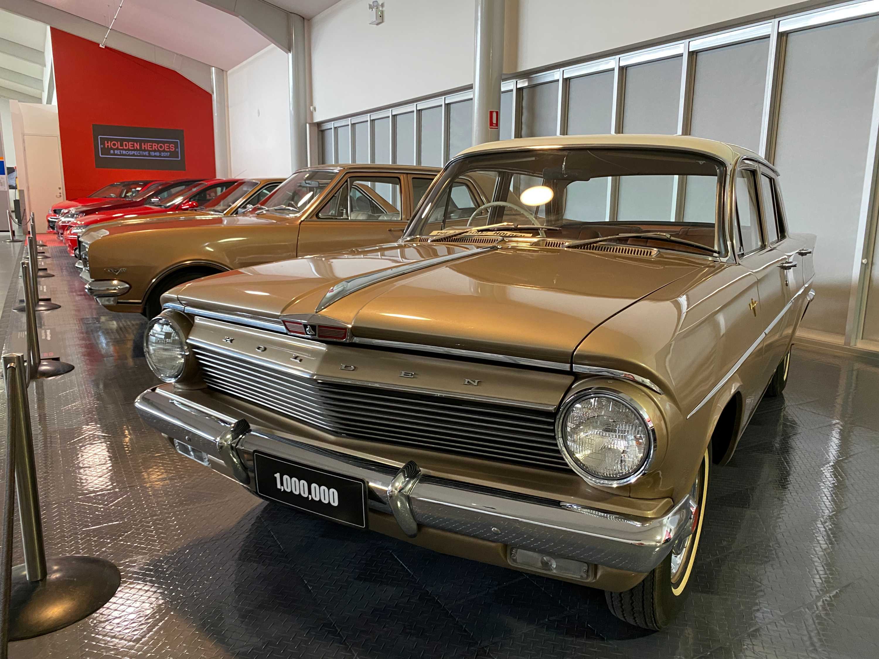Holden's finest vehicles, old and new, on display for the first time