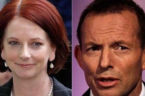 Julia Gillard and Tony Abbott (AFP/Reuters)