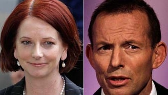 Julia Gillard and Tony Abbott (AFP/Reuters)