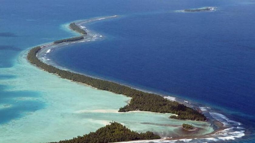 Funafuti Atoll in Tuvalu (Torsten Blackwood: AFP/Getty Images)