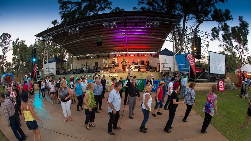 Boyup Brook Music Festival is one of Australia's biggest country music events.