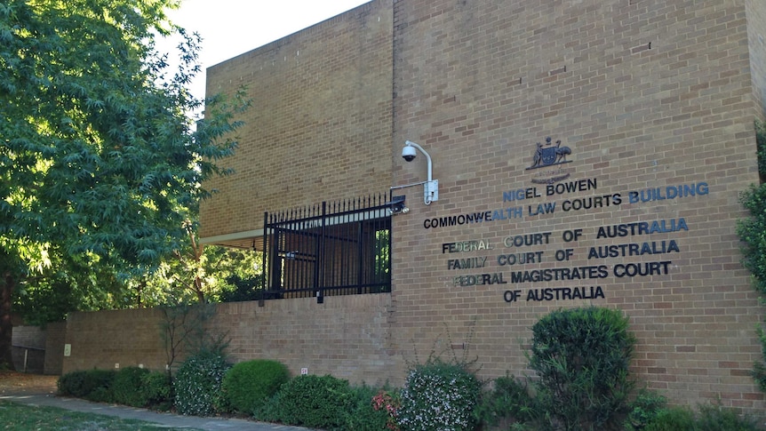 Commonwealth Law Courts building in Canberra.