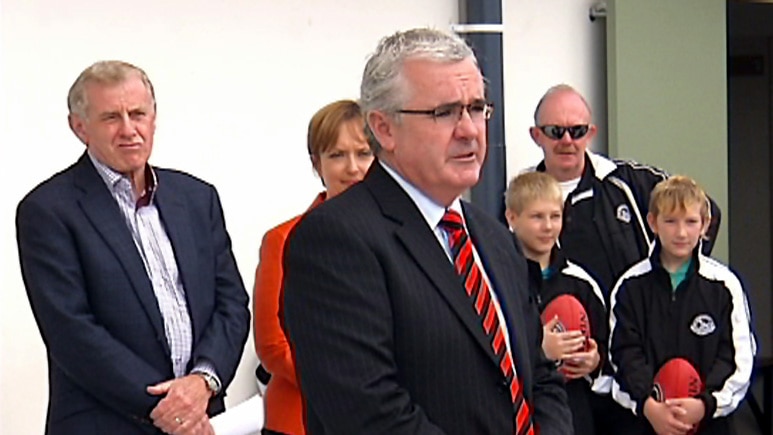 Andrew Wilkie invited himself to speak at the KGV announcement