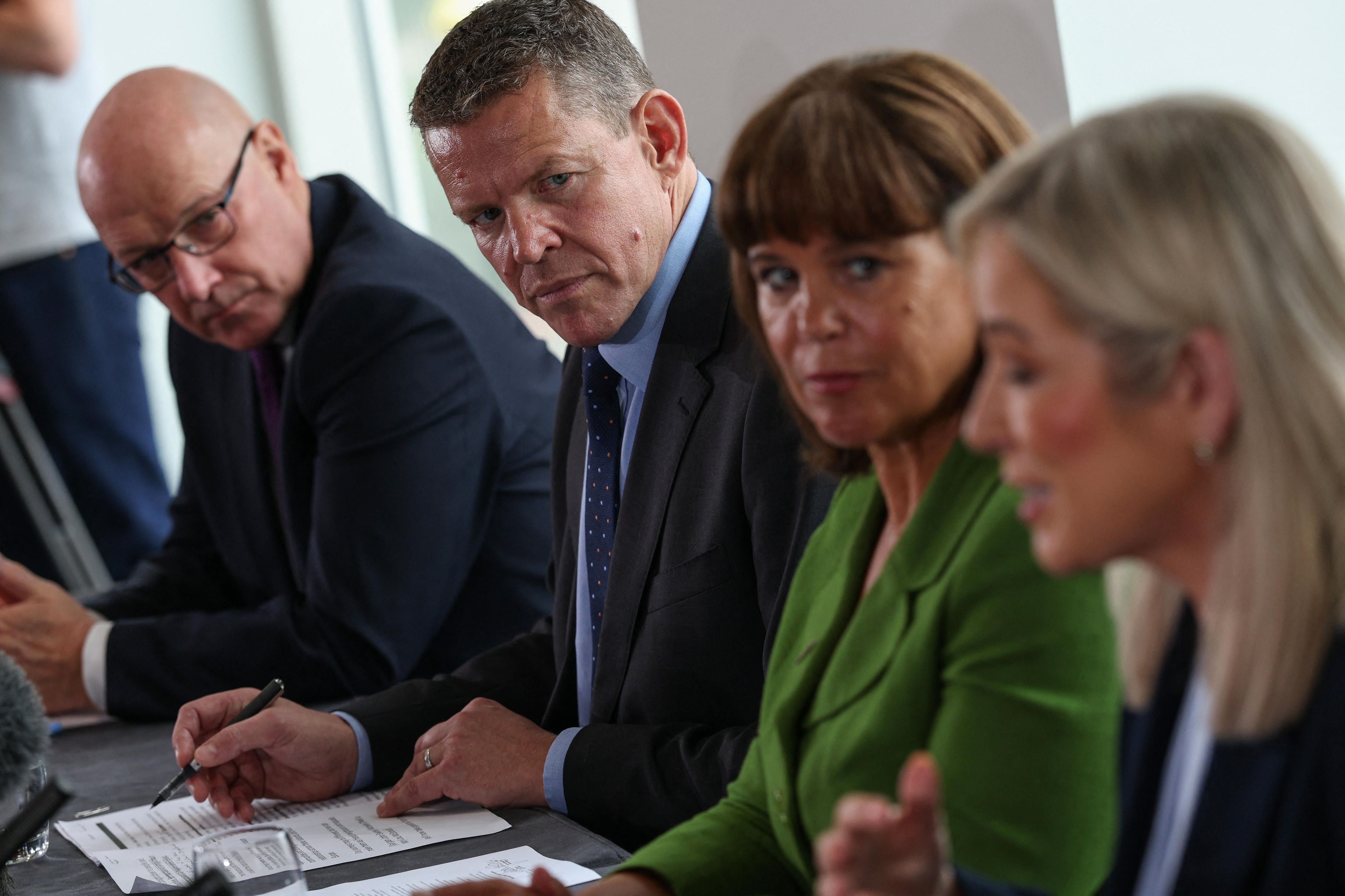 Scottish, Welsh and Northern Irish leaders unite in push to leave UK