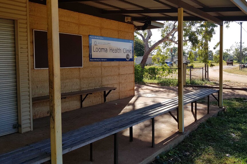 Health clinic in the Aboriginal community Looma.