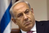 Israeli Prime Minister Benjamin Netanyahu listening during a weekly cabinet meeting in Jerusalem.