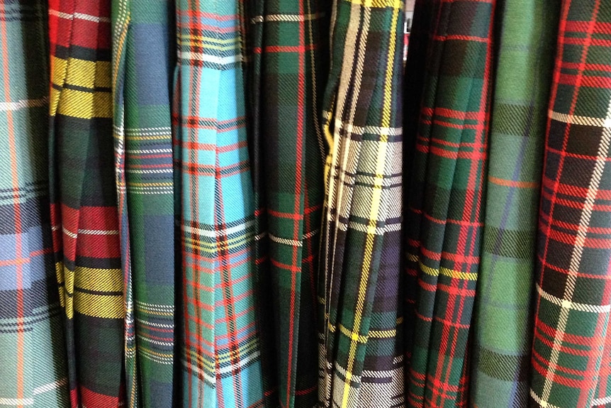 There are over 14,000 tartans registered with the Scottish Tartans Authority.