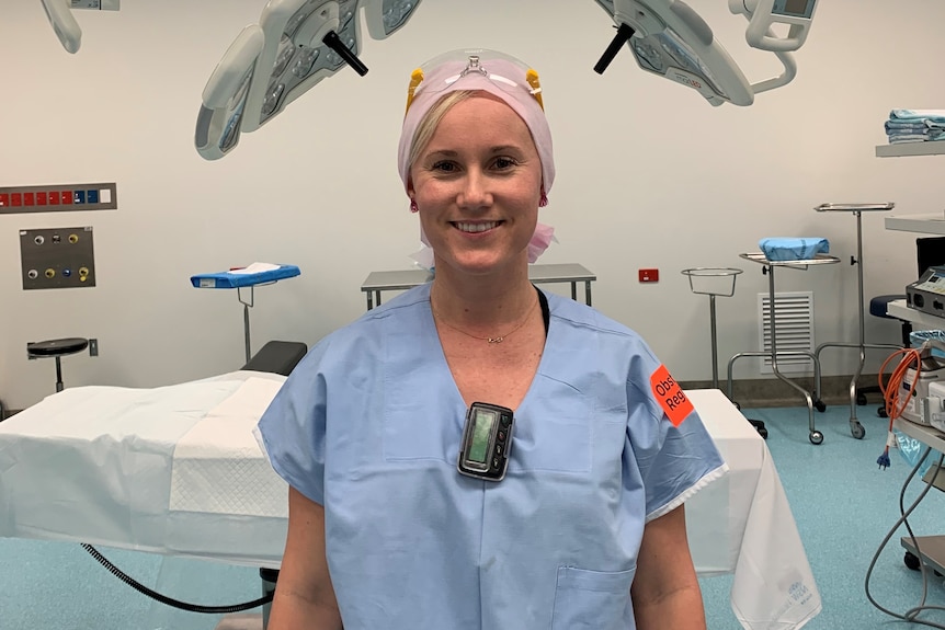 Dr Angela Hardy in surgery