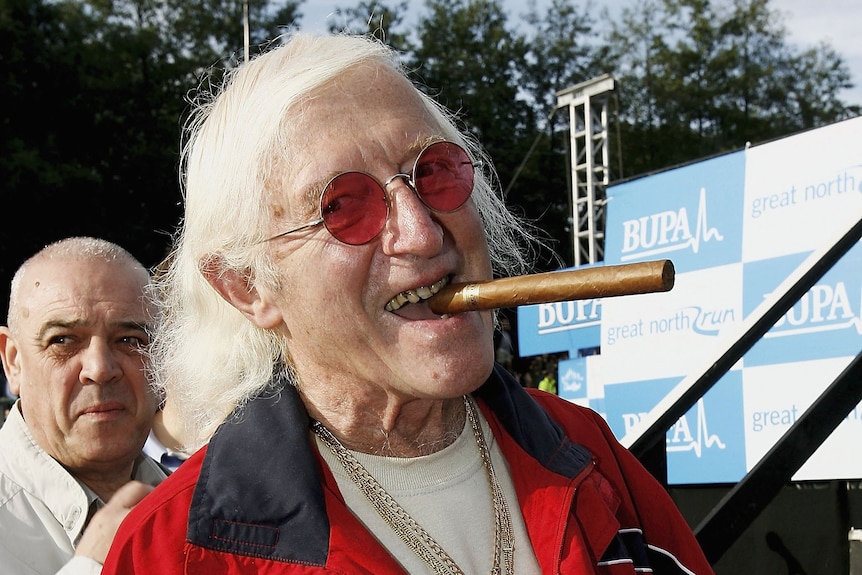 Former DJ and Top of The Pops presenter Jimmy Savile