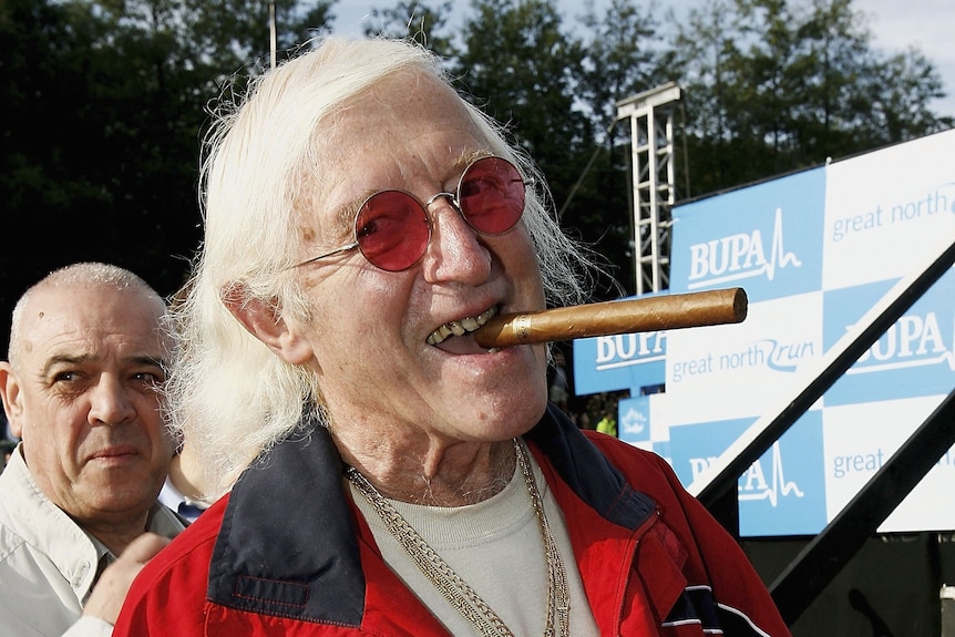 Former DJ and Top of The Pops presenter Sir Jimmy Savile