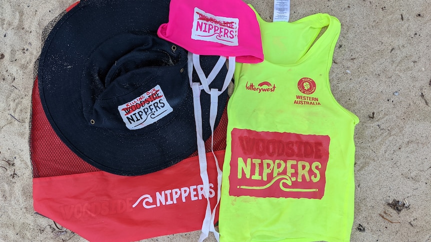 Nippers uniform with Woodside painted out