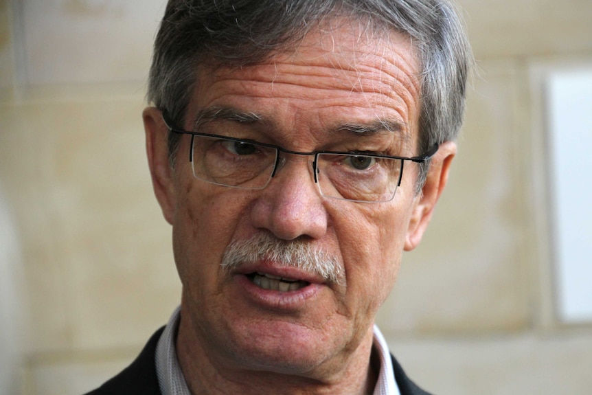 A close-up photo of WA Opposition Leader Mike Nahan.