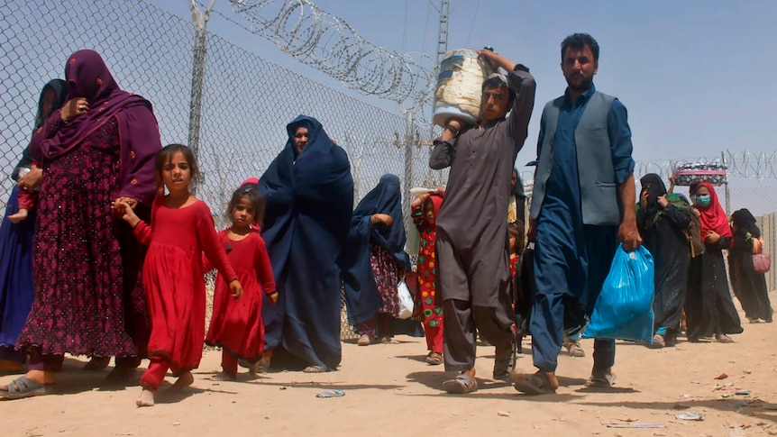 Afghan refugees