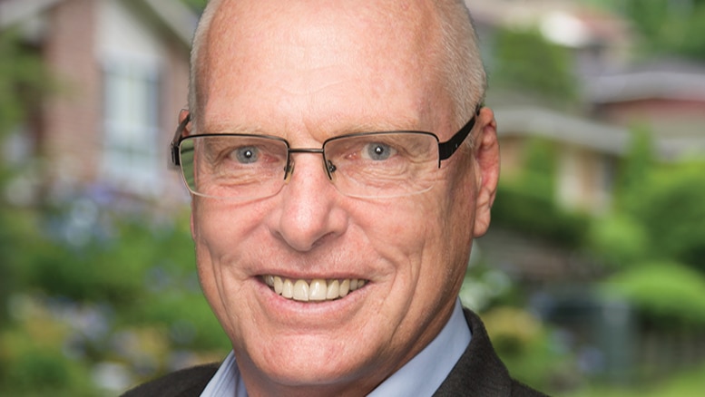 A tight headshot shows Jim Molan smiling at the camera.