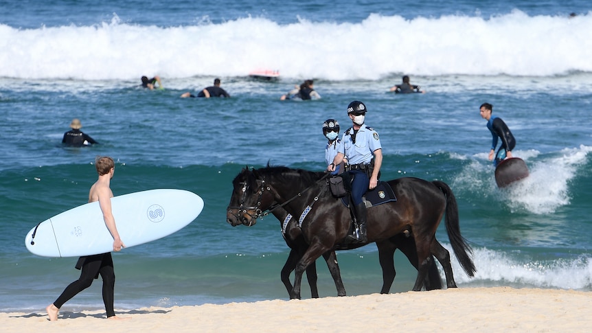 Police at Bondi