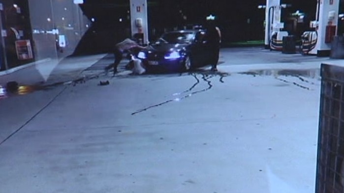 Police claim the two men had been involved in an earlier altercation at the petrol station.