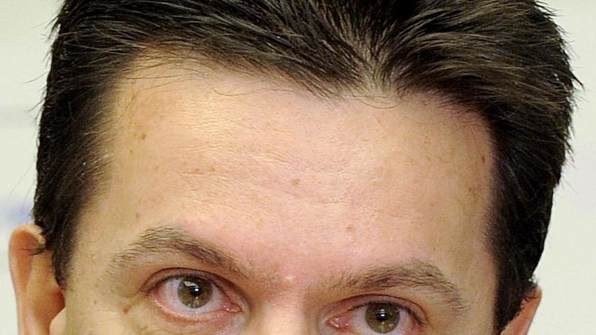 Independent Senator Nick Xenophon speaks during a press conference