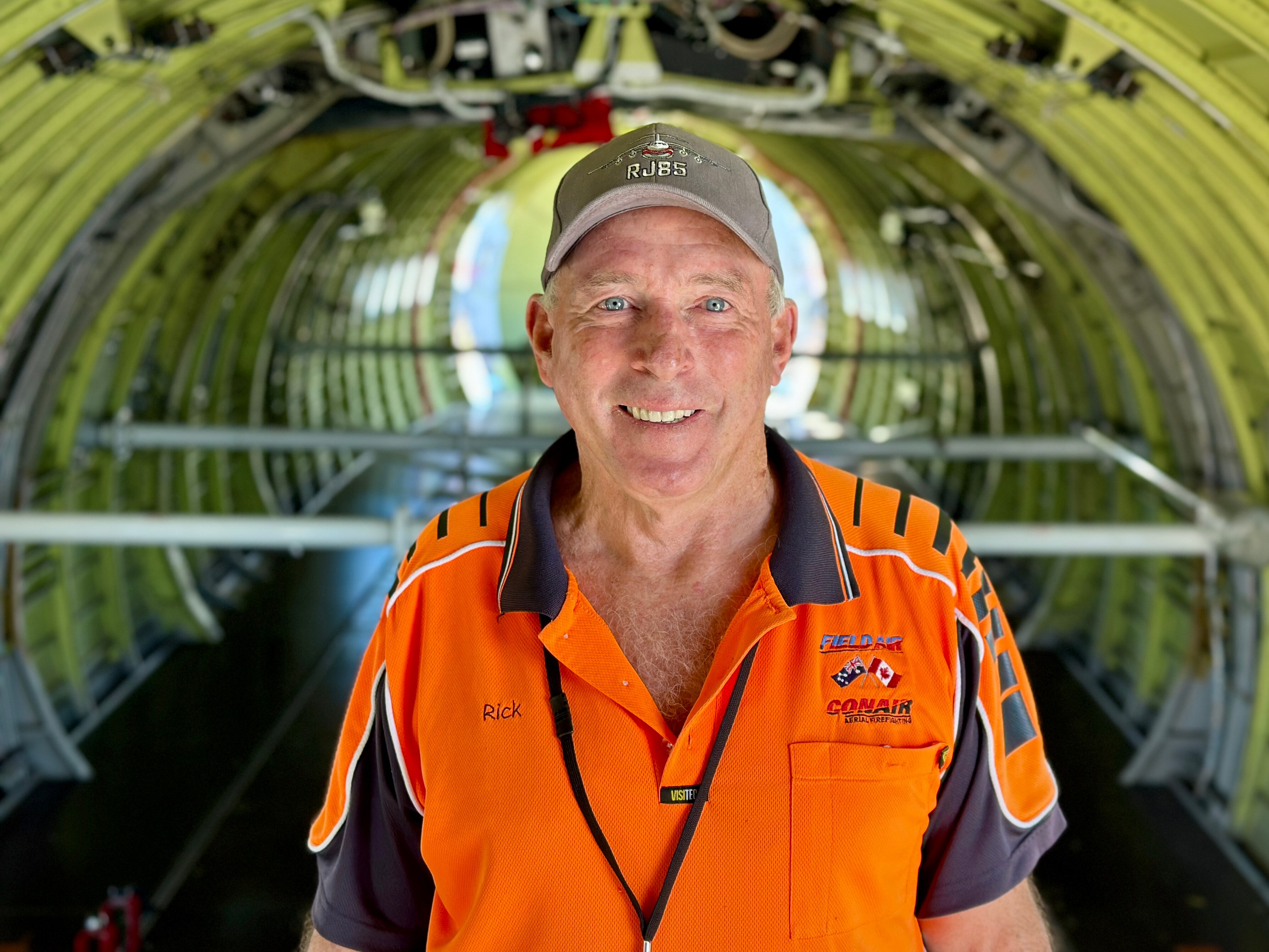 Canadian pilot Rick Roberts flies large air tanker to fight NSW ...