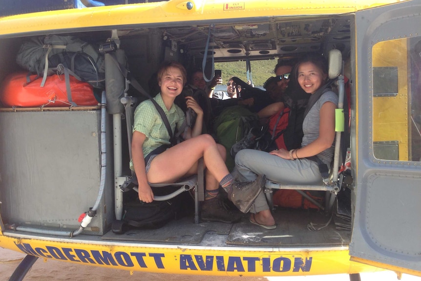 Airlift out of Southwest National Park