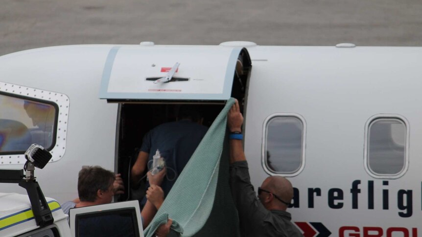 Detainee flown from Nauru for treatment