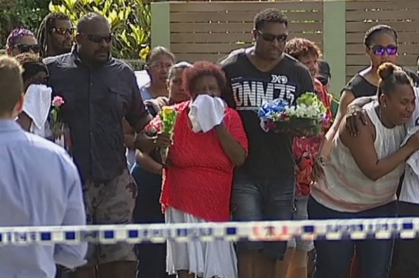 Grieving families of eight children killed in house at Manoora in Cairns in far north Qld