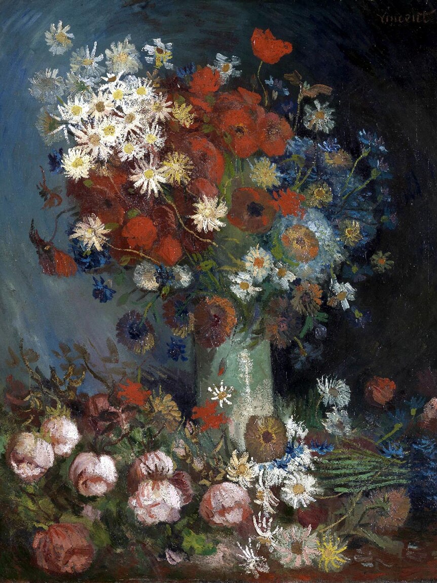 The Van Gogh still life, Still Life With Meadow Flowers And Roses.