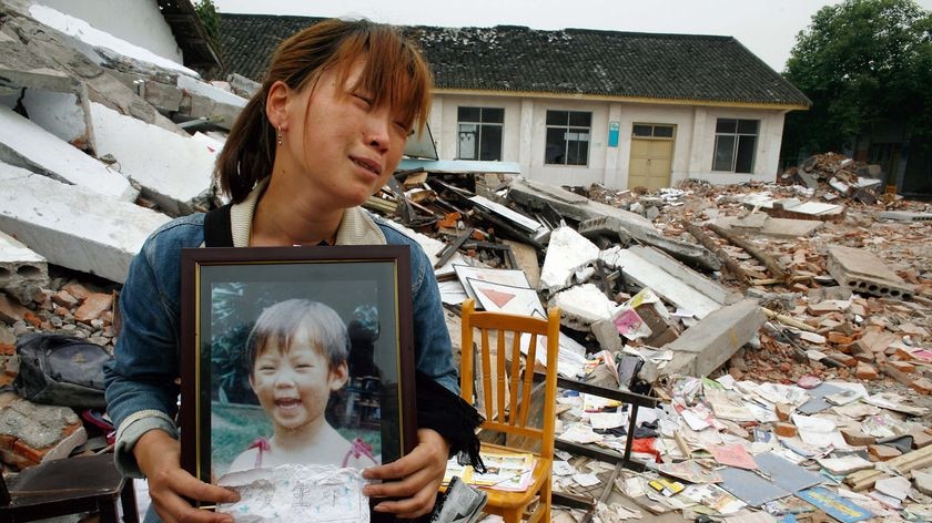 Grieving parents say a disproportionate number of schoolchildren died in the quake.