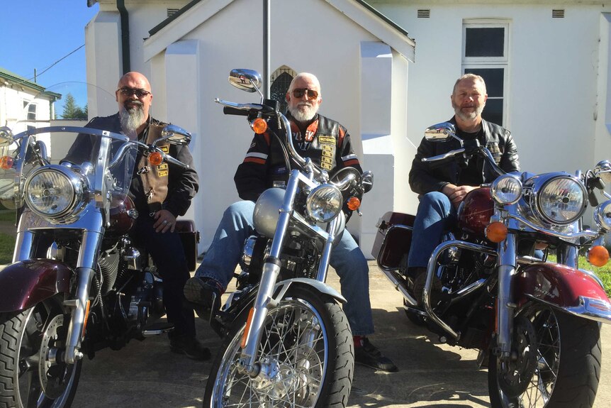 Brotherhood Christian Motorcycle Club members