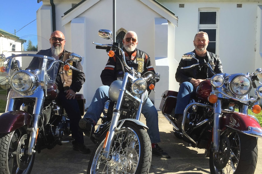 Brotherhood Christian Motorcycle Club members