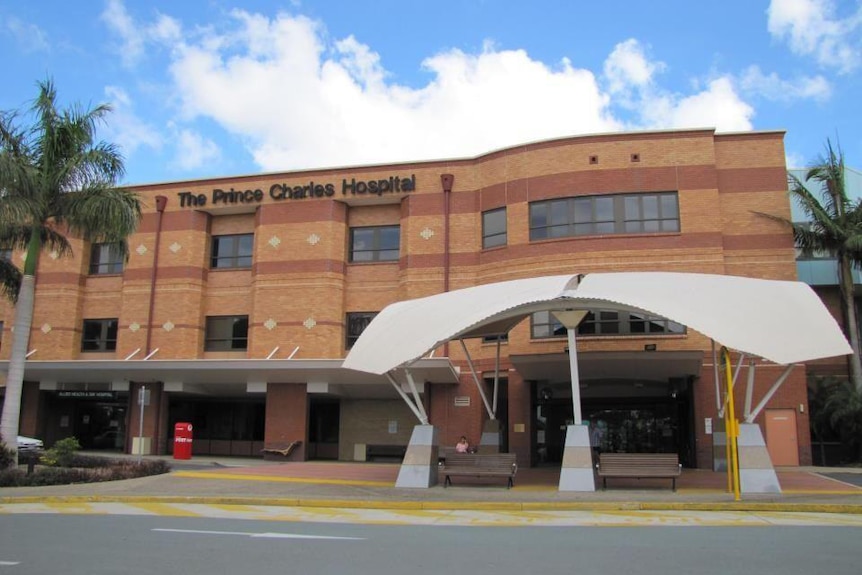 Entrance to The Prince Charles Hospital at Chermside on Brisbane's north side.