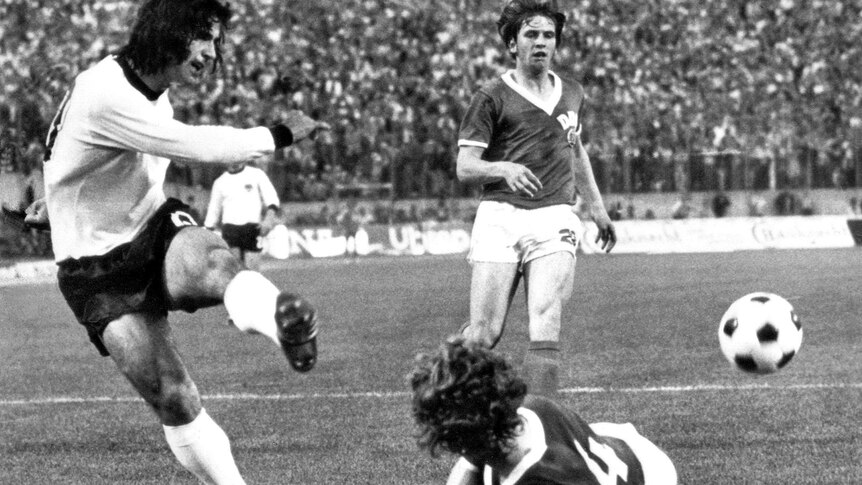 All-time great ... Gerd Mueller hit 85 goals for Bayern Munich and West Germany in 1972.