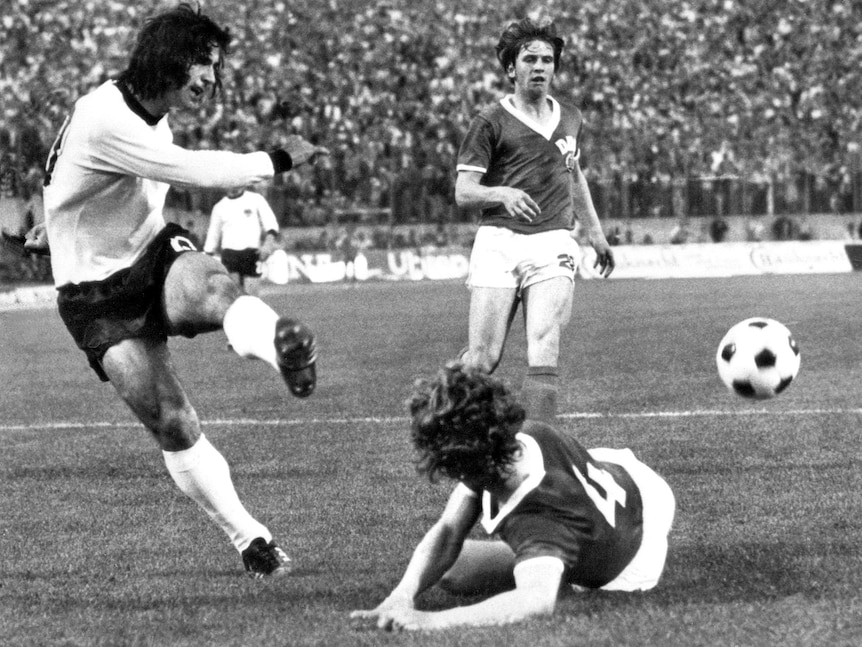 All-time great ... Gerd Mueller hit 85 goals for Bayern Munich and West Germany in 1972.