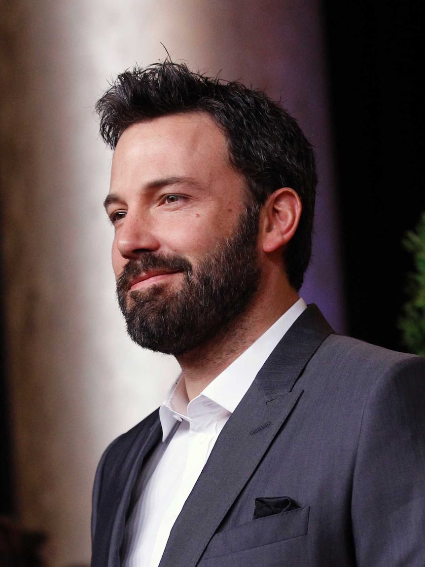 Director Ben Affleck, whose film Argo is nominated for best picture, arrives at a luncheon in Beverly Hills.