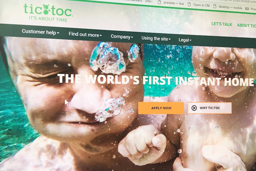Tic Toc web page.