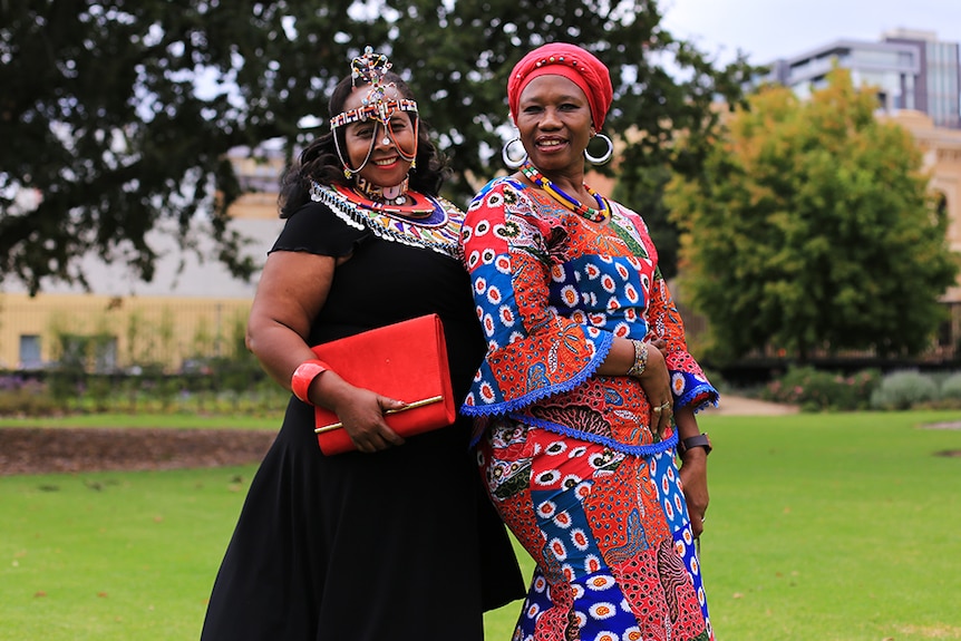 Elsie Masehala and Emily Tanui