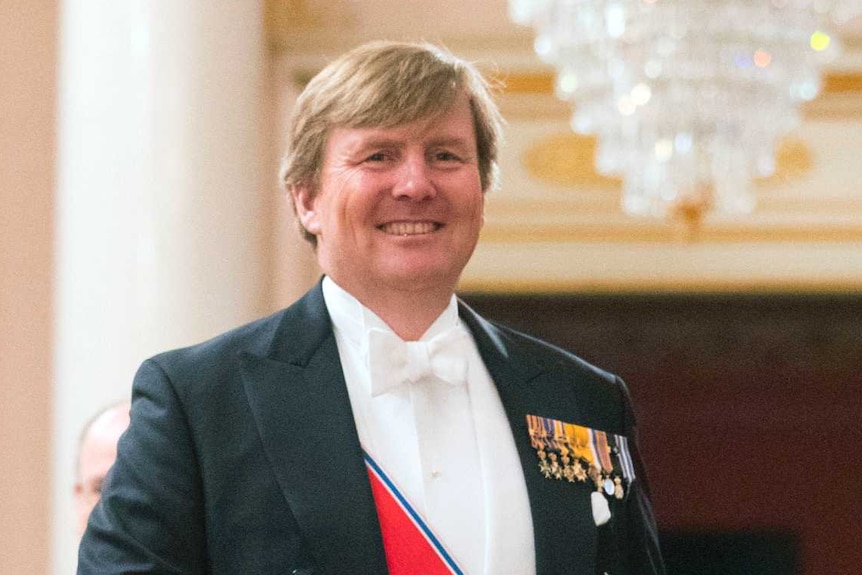 King Willem-Alexander of the Netherlands and grand duchess Maria-Teresa of Luxembourg