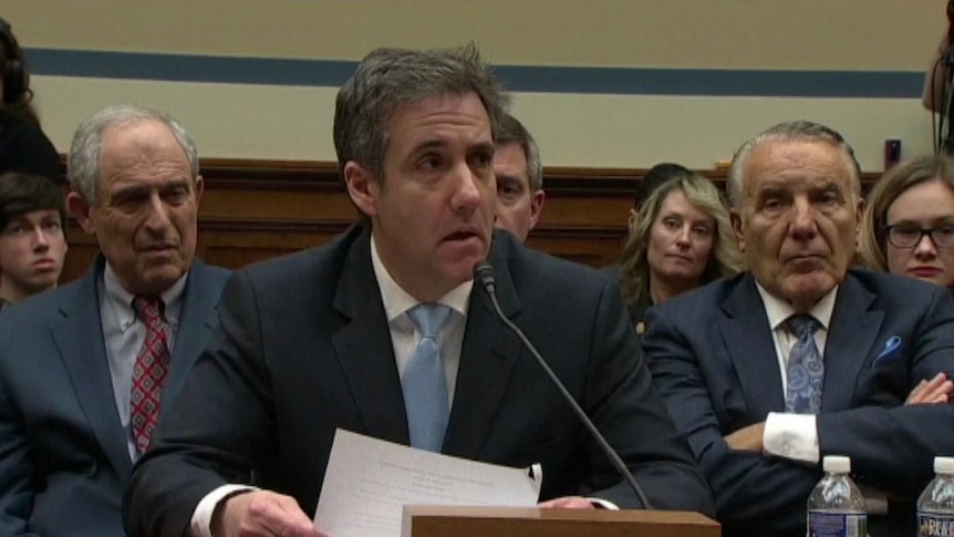 Cohen gives damning evidence against Trump