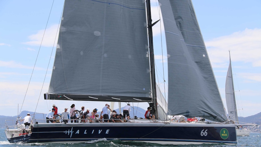 Tasmanian yacht Alive wins the King of the Derwent yacht race