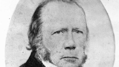 Portrait of New Zealand found father Edward Gibbon Wakefield.