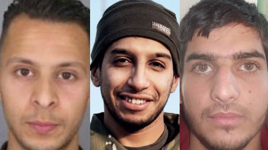 Ahmad al Mohammad, Abdelhamid Abaaoud and Salah Abdeslam